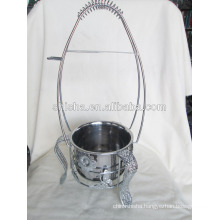 New charcoal holder good quality metal charcoal basket